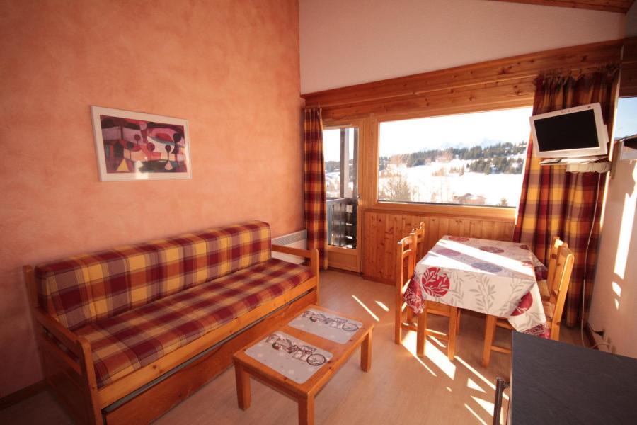 Vakantie in de bergen Appartement 2 kabine kamers 5 personen (533) - Résidence le Village 5 - Les Saisies - Zitbank