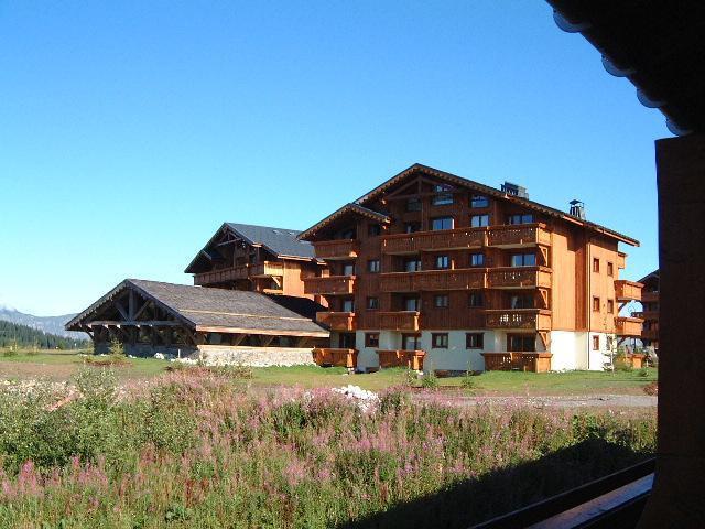 Vakantie in de bergen Résidence le Village des Lapons G - Les Saisies - Buiten zomer