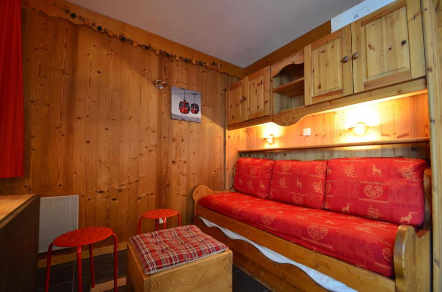 Holiday in mountain resort Studio cabin 4 people (VP520) - Résidence le Villaret - Les Menuires - Living room