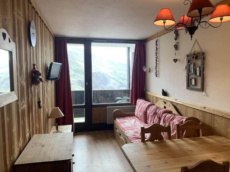 Vakantie in de bergen Studio cabine 3 personen (704) - Résidence le Villaret - Les Menuires - Woonkamer