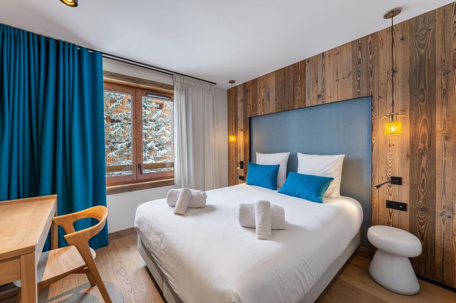 Urlaub in den Bergen 4-Zimmer-Holzhütte für 6 Personen (102) - Résidence le Yana - Méribel - Schlafzimmer