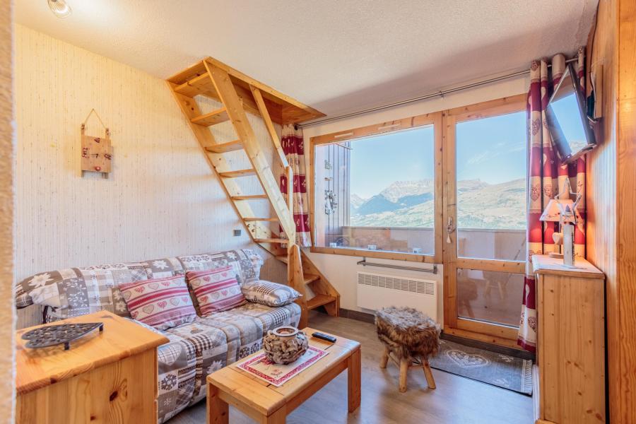 Vakantie in de bergen Appartement duplex 3 kamers 6 personen (041) - Résidence le Zig Zag - Montchavin La Plagne - Woonkamer