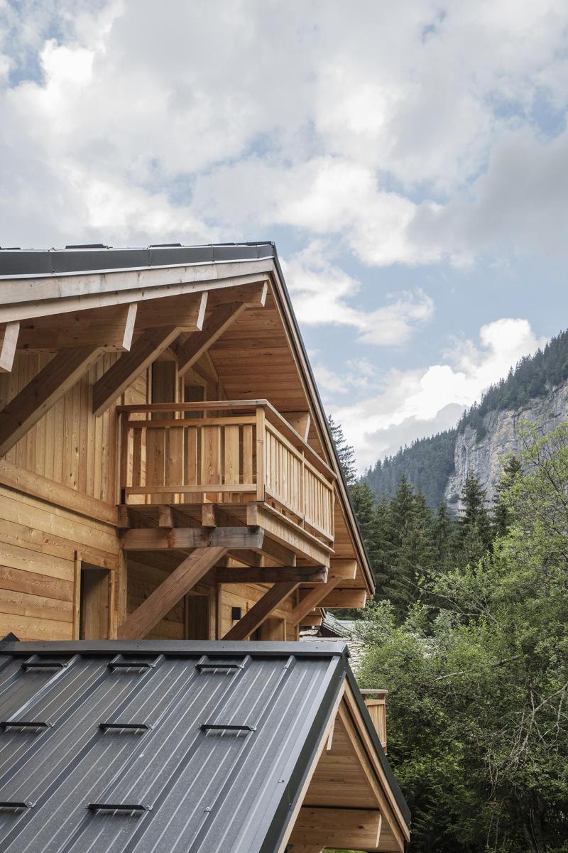 Vacances en montagne Résidence les 3 Sophies - Morzine - Extérieur été