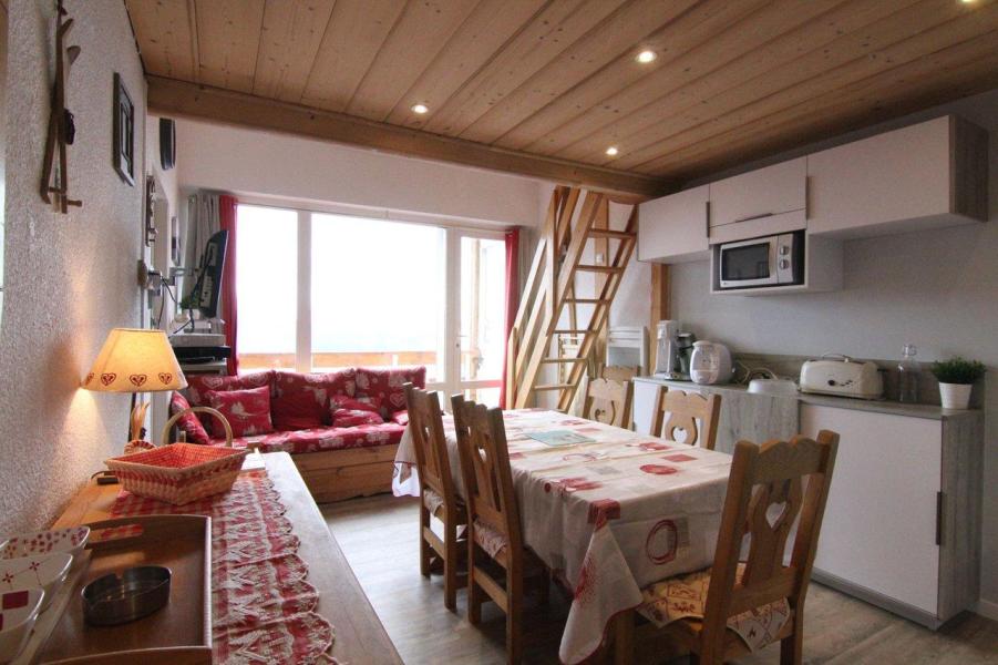 Urlaub in den Bergen 4-Zimmer-Appartment für 6 Personen (508) - Résidence les Aiguilles d'Or - Alpe d'Huez - Wohnzimmer