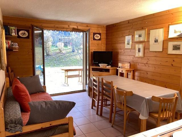 Urlaub in den Bergen 3-Zimmer-Appartment für 5 Personen (H785) - Résidence Les Aiguilles Rouges Bât A - Les Houches - Wohnzimmer