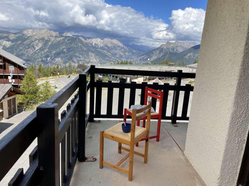 Holiday in mountain resort 2 room apartment 5 people (24B) - Résidence les Airelles B - Risoul - Balcony