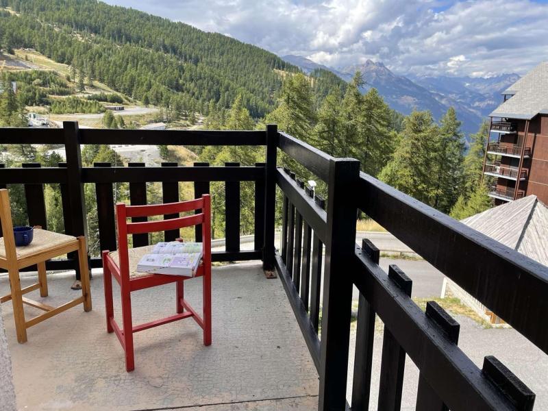 Holiday in mountain resort 2 room apartment 5 people (24B) - Résidence les Airelles B - Risoul - Balcony