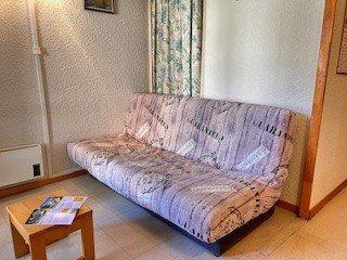 Holiday in mountain resort 2 room apartment sleeping corner 4 people (10B) - Résidence les Airelles B - Risoul - Living room