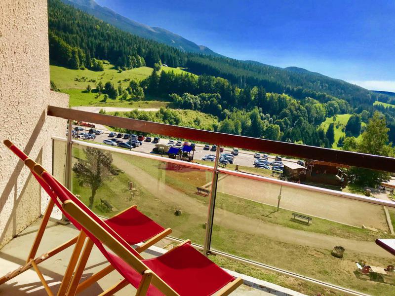 Urlaub in den Bergen 3-Zimmer-Appartment für 8 Personen (E31) - Résidence les Aloubiers - Villard de Lans - Terrasse