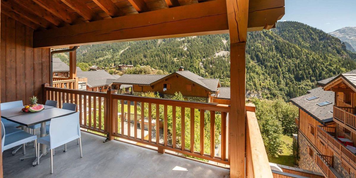 Holiday in mountain resort 3 room apartment 6 people (B21P) - Résidence les Alpages - Champagny-en-Vanoise - Balcony