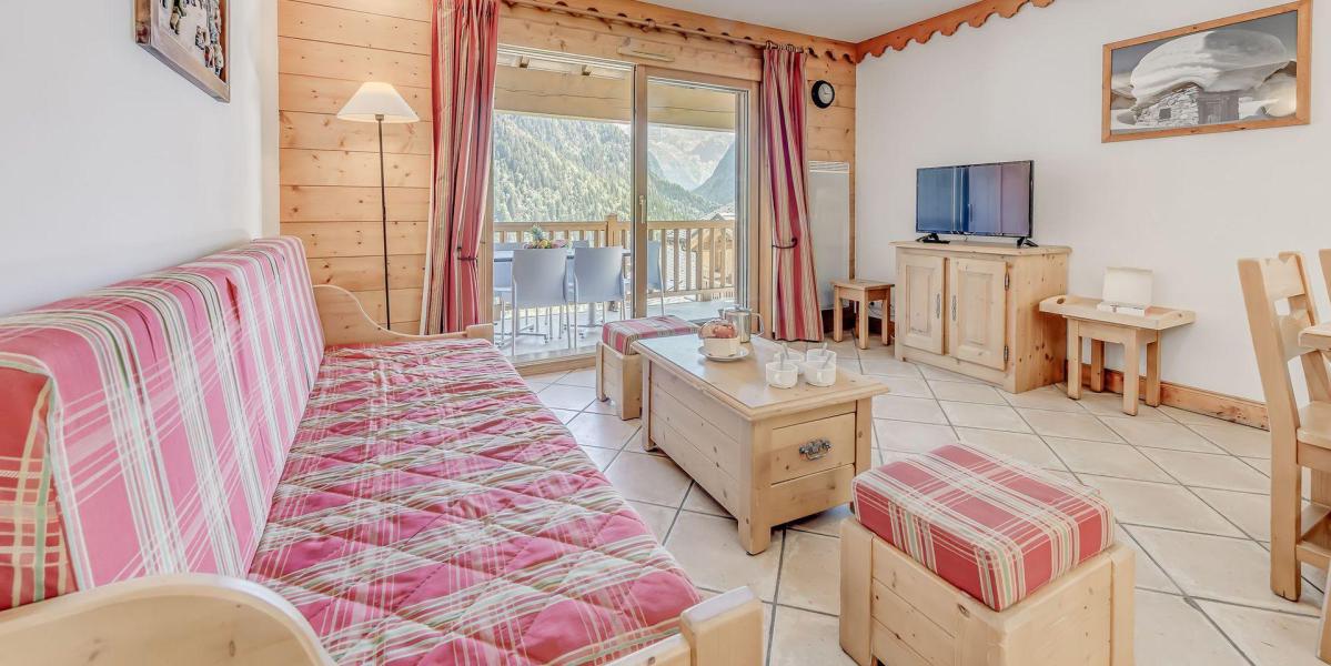 Urlaub in den Bergen 3-Zimmer-Appartment für 6 Personen (B21P) - Résidence les Alpages - Champagny-en-Vanoise - Wohnzimmer