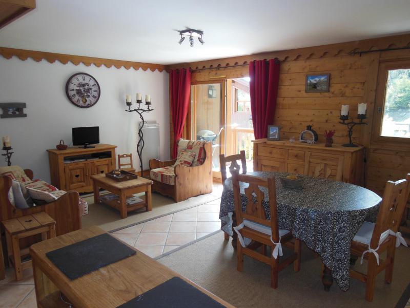 Urlaub in den Bergen 3-Zimmer-Appartment für 6 Personen (C5P) - Résidence les Alpages - Champagny-en-Vanoise - Wohnzimmer