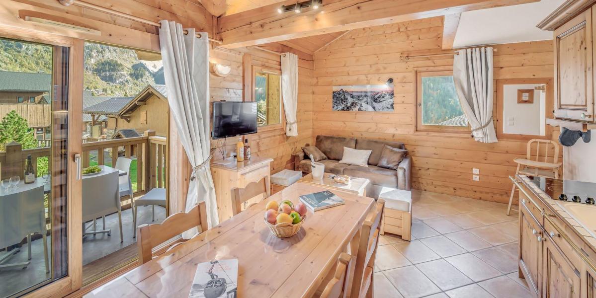 Urlaub in den Bergen 3 Zimmer Maisonettewohnung für 6 Personen (C13P) - Résidence les Alpages - Champagny-en-Vanoise - Wohnzimmer