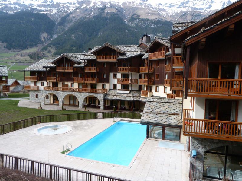 Skiverleih Résidence les Alpages - Val Cenis - Draußen im Sommer