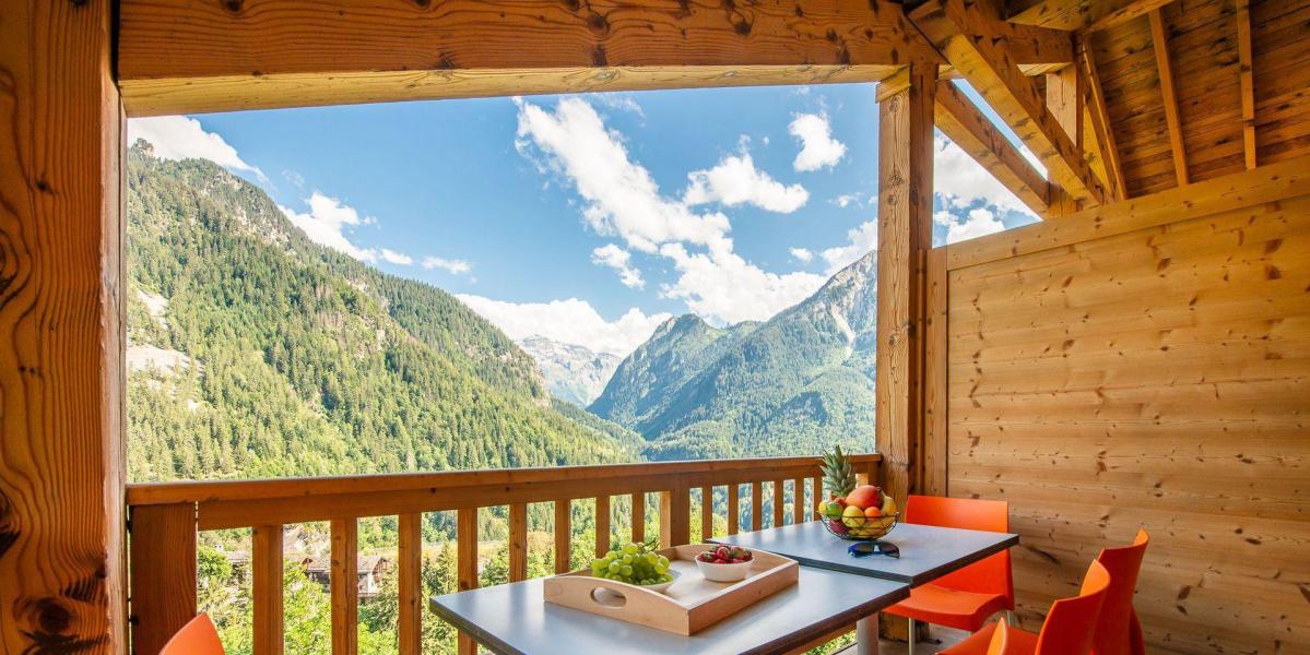 Urlaub in den Bergen Wohnung 4 Mezzanine Zimmer 8 Leute (D01P) - Résidence les Alpages - Champagny-en-Vanoise - Draußen im Sommer