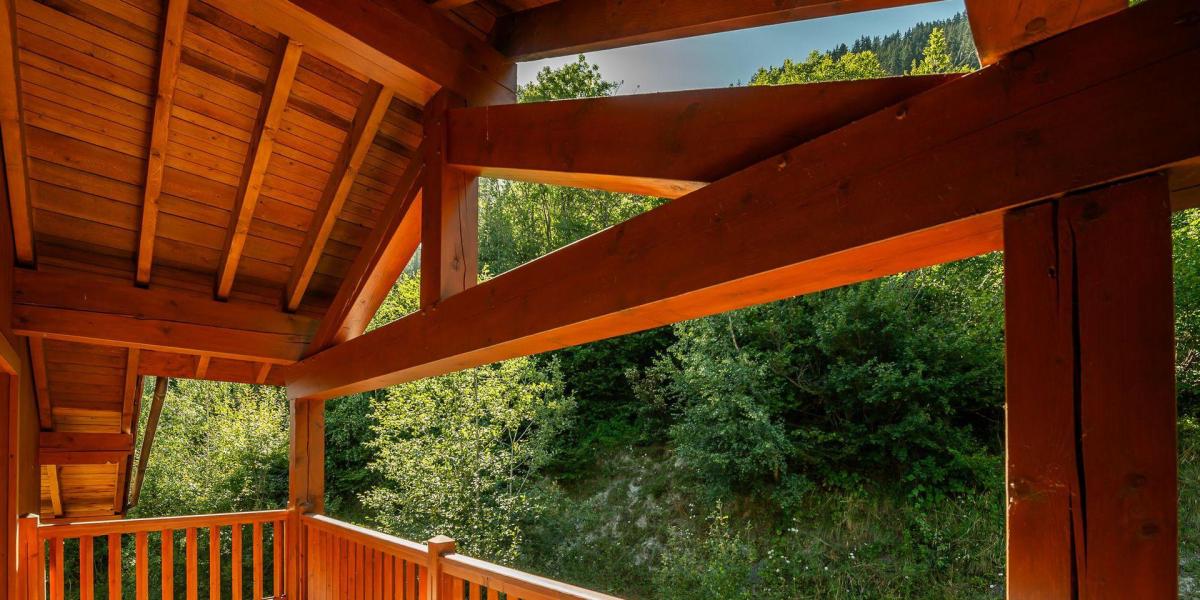 Urlaub in den Bergen 3-Zimmer-Holzhütte für 8 Personen (C31P) - Résidence les Alpages - Champagny-en-Vanoise - Draußen im Sommer