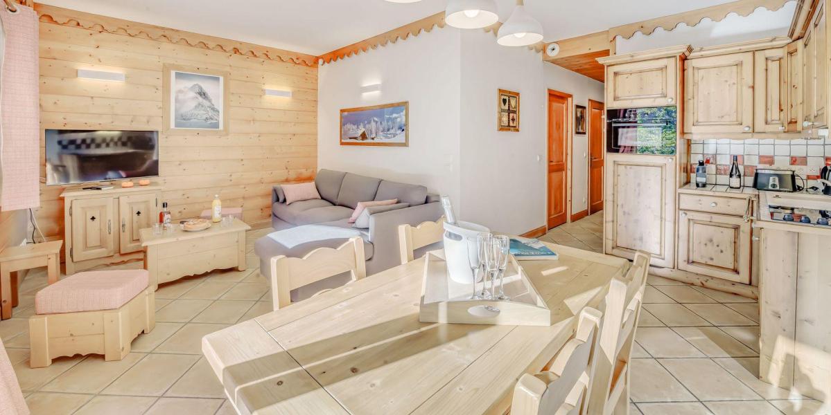 Vakantie in de bergen Appartement 3 kamers 6 personen (C-31P) - Résidence les Alpages - Champagny-en-Vanoise - Woonkamer