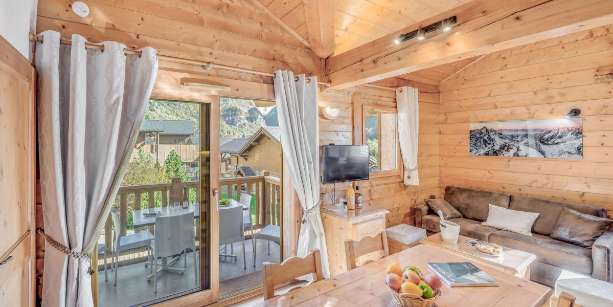 Vakantie in de bergen Appartement duplex 3 kamers 6 personen (C13P) - Résidence les Alpages - Champagny-en-Vanoise - Woonkamer