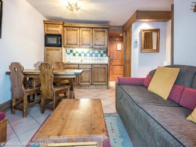 Holiday in mountain resort 2 room apartment 4 people (E8) - Résidence les Alpages de Chantel - Les Arcs - Kitchen