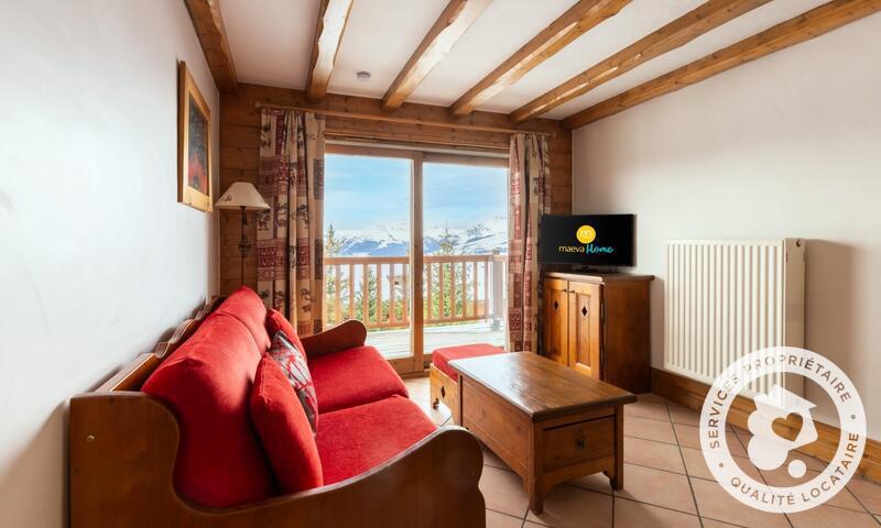Аренда на лыжном курорте Апартаменты 3 комнат 6 чел. (Sélection 37m²-1) - Résidence les Alpages de Chantel - Maeva Home - Les Arcs - летом под открытым небом
