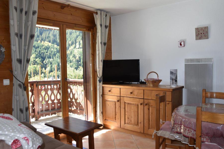 Holiday in mountain resort 3 room apartment 4 people (3B) - Résidence les Alpages de Pralognan B - Pralognan-la-Vanoise - Living room