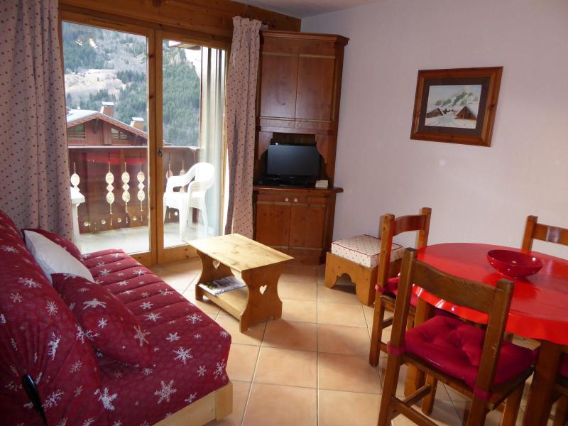 Holiday in mountain resort 3 room apartment 4 people (7) - Résidence les Alpages de Pralognan C - Pralognan-la-Vanoise - Living room
