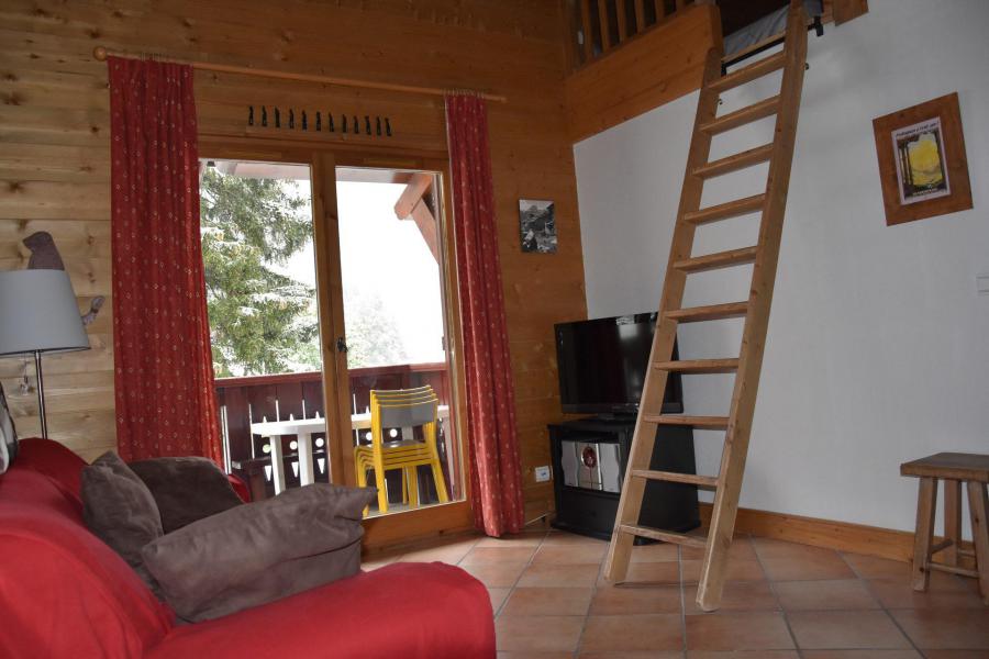 Vakantie in de bergen Appartement 4 kamers 6 personen (14) - Résidence les Alpages de Pralognan D - Pralognan-la-Vanoise - Woonkamer
