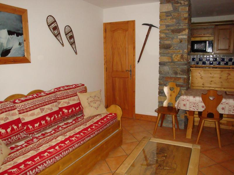 Holiday in mountain resort 3 room apartment 6 people (11) - Résidence les Alpages de Pralognan E - Pralognan-la-Vanoise - Living room