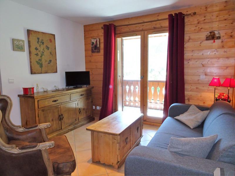 Wakacje w górach Apartament 3 pokojowy 5 osób (6) - Résidence les Alpages de Pralognan F - Pralognan-la-Vanoise - Pokój gościnny