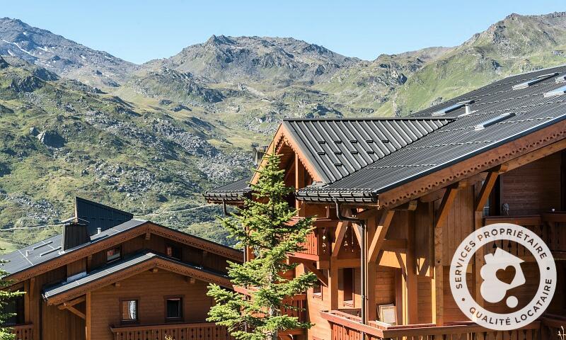 Location au ski Résidence les Alpages de Reberty - Maeva Home - Les Menuires - Extérieur été