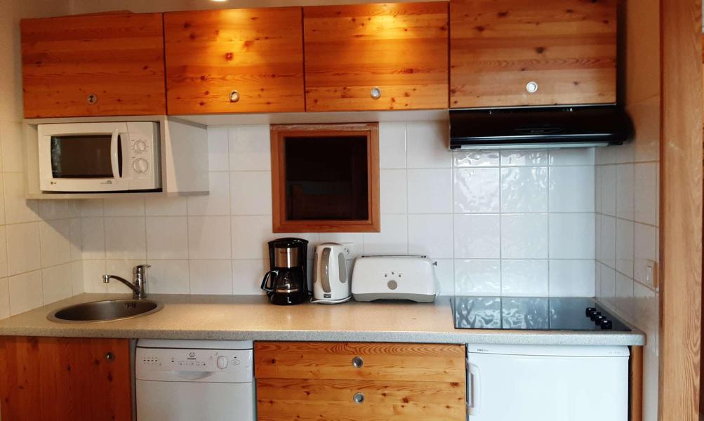 Holiday in mountain resort Studio sleeping corner 4 people (THEVOT) - Résidence les Alpets - Montgenèvre - Kitchenette