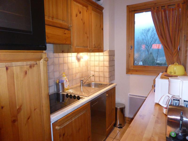 Holiday in mountain resort 2 room apartment cabin 6 people (B02) - Résidence les Améthystes - Les Houches - Kitchen