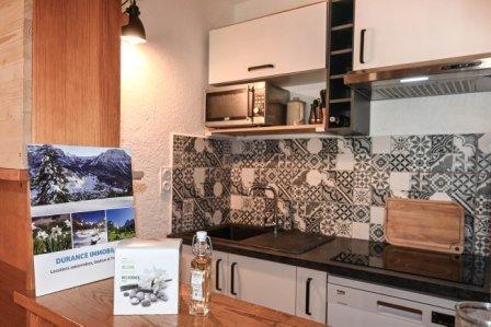 Vacaciones en montaña Apartamento cabina 2 piezas para 6 personas (A57) - Résidence les Anges - Montgenèvre - Cocina