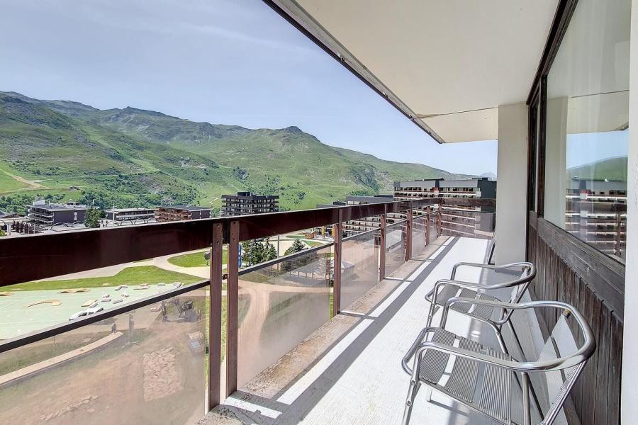 Wakacje w górach Apartament 2 pokojowy 6 osób (612) - Résidence les Aravis - Les Menuires - Taras