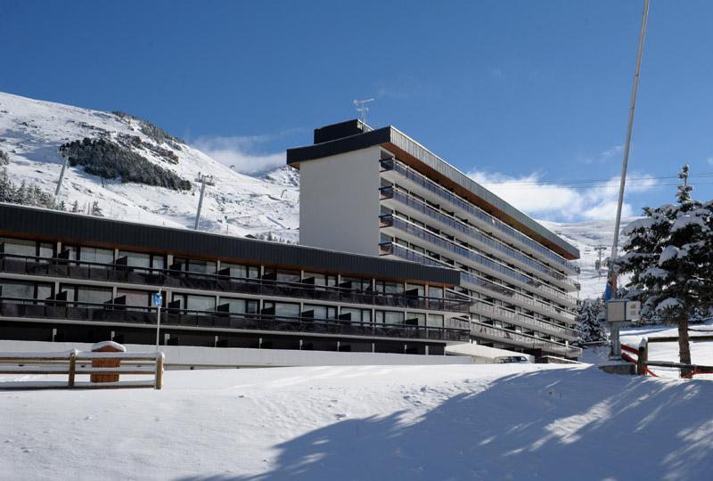 Vacaciones en montaña Apartamento 3 piezas para 8 personas (520) - Résidence les Aravis - Les Menuires - Estancia