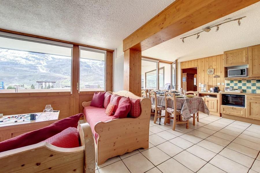 Vacanze in montagna Appartamento 4 stanze con alcova per 8 persone (113) - Résidence les Aravis - Les Menuires - Soggiorno