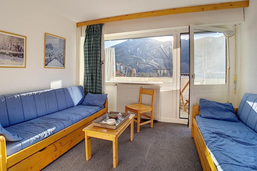 Vakantie in de bergen Appartement 2 kamers 6 personen (115) - Résidence les Aravis - Les Menuires - Woonkamer