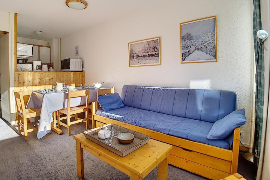 Vakantie in de bergen Appartement 2 kamers 6 personen (115) - Résidence les Aravis - Les Menuires - Woonkamer