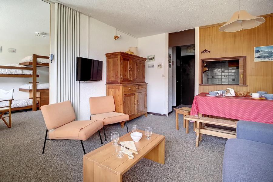 Vakantie in de bergen Appartement 2 kamers 6 personen (615) - Résidence les Aravis - Les Menuires - Woonkamer