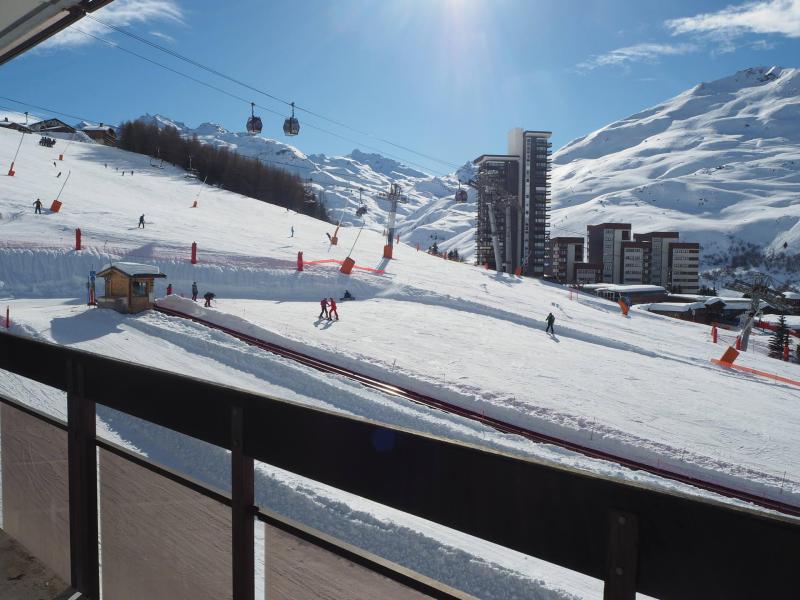 Vacances en montagne Appartement 2 pièces 6 personnes (612) - Résidence les Aravis - Les Menuires - Terrasse