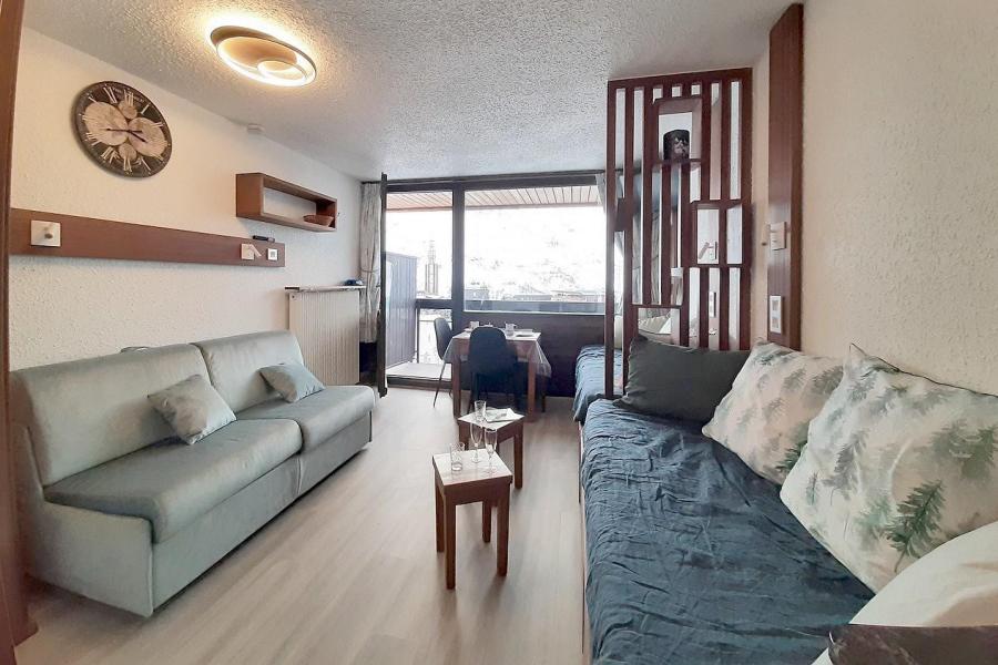 Vakantie in de bergen Studio 3 personen (208) - Résidence les Aravis - Les Menuires - Woonkamer