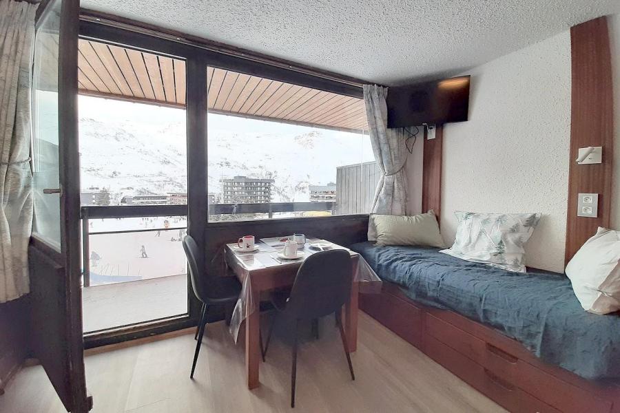 Vakantie in de bergen Studio 3 personen (208) - Résidence les Aravis - Les Menuires - Woonkamer