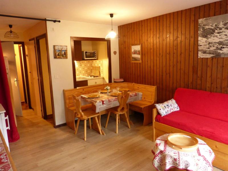 Vacanze in montagna Studio con alcova per 4 persone (0S) - Résidence les Arces - Le Grand Bornand - Soggiorno