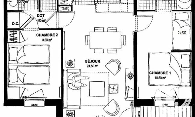 Vacanze in montagna Appartamento 3 stanze per 6 persone (Prestige -7) - Résidence Les Arcs 1950 le Village - Maeva Home - Les Arcs - Esteriore estate