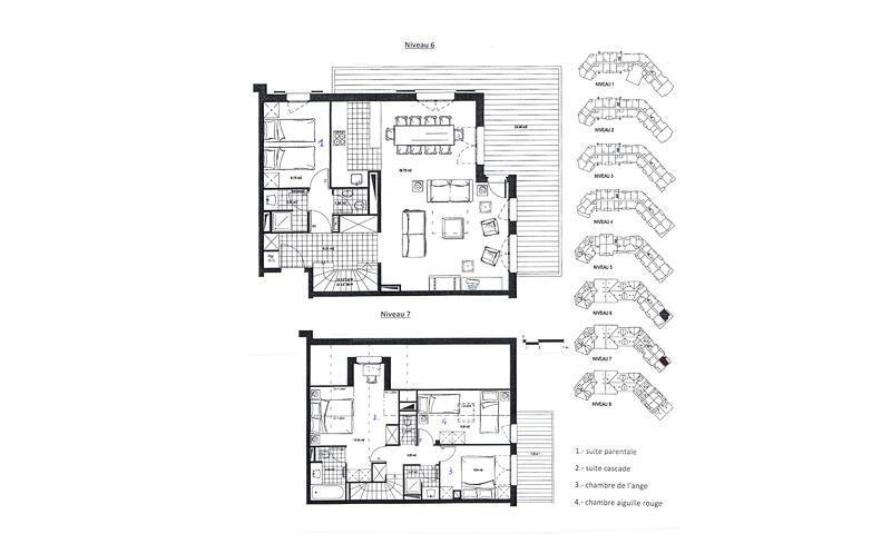 Urlaub in den Bergen 5-Zimmer-Appartment für 9 Personen (Prestige 100m²) - Résidence Les Arcs 1950 le Village - MH - Les Arcs - Draußen im Sommer