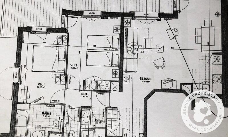 Soggiorno sugli sci Appartamento 3 stanze per 7 persone (Prestige 74m²-4) - Résidence Les Arcs 1950 le Village - MH - Les Arcs - Esteriore estate