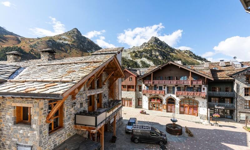 Каникулы в горах Апартаменты 3 комнат 6 чел. (Prestige 53m²-2) - Résidence Les Arcs 1950 le Village - MH - Les Arcs - летом под открытым небом