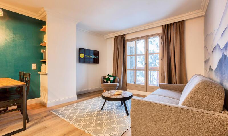 Urlaub in den Bergen 2-Zimmer-Appartment für 4 Personen (42m²) - Résidence Les Arcs 1950 le Village - MH - Les Arcs - Draußen im Sommer