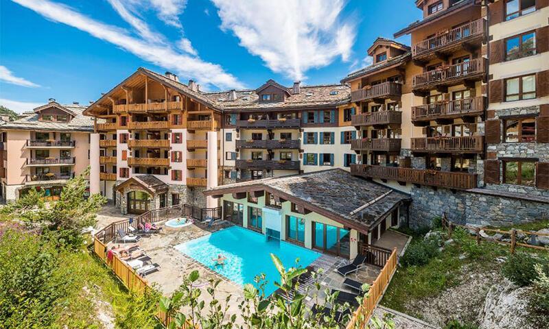 Каникулы в горах Апартаменты 3 комнат 6 чел. (Prestige 57m²) - Résidence Les Arcs 1950 le Village - MH - Les Arcs - летом под открытым небом