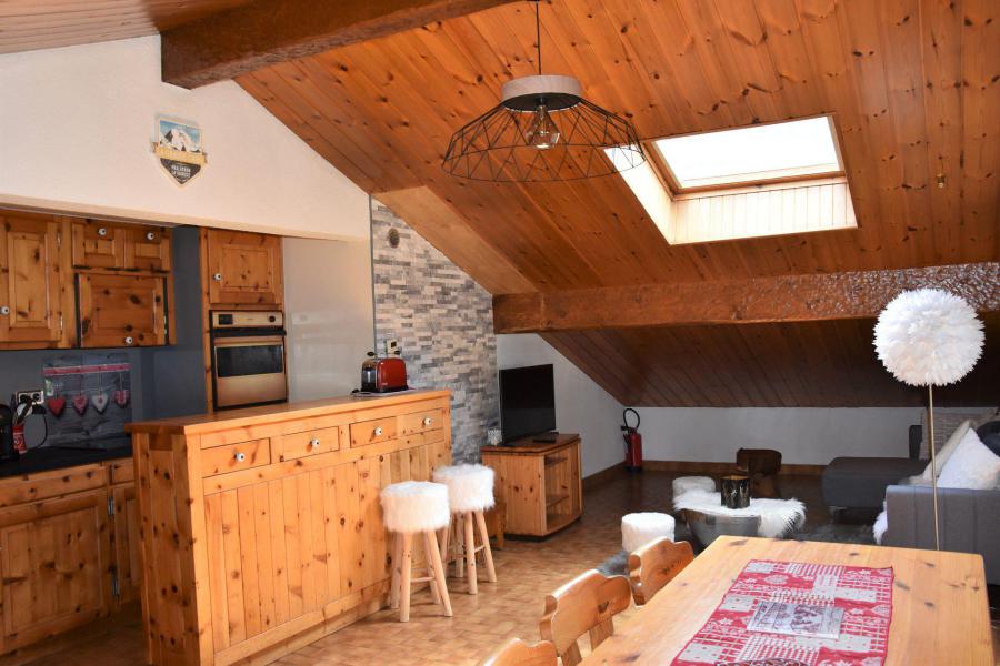 Vakantie in de bergen Appartement 3 kamers 6 personen (6) - Résidence les Aroles - Pralognan-la-Vanoise - Woonkamer